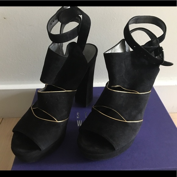 Stuart Weitzman Platform Sandals - Picture 5 of 8